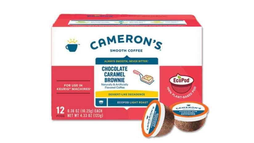 Cameron's Chocolate Caramel Brownie Single Serve Coffee 