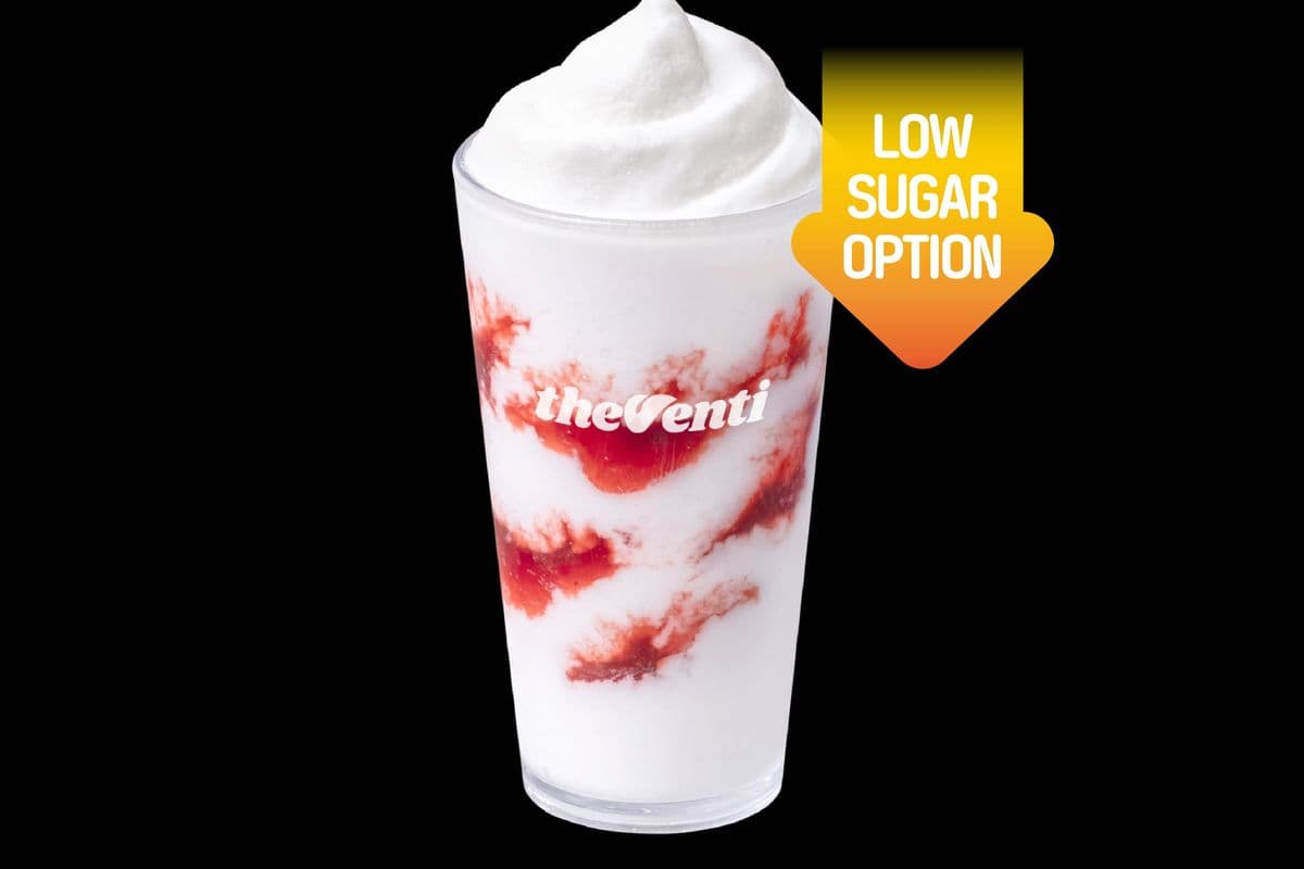 Strawberry Yogurt Smoothie (Low Sugar)