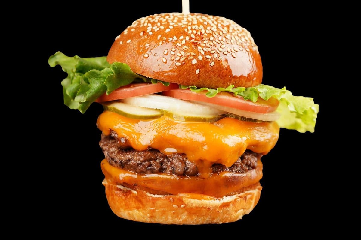 Double Blaze Burger