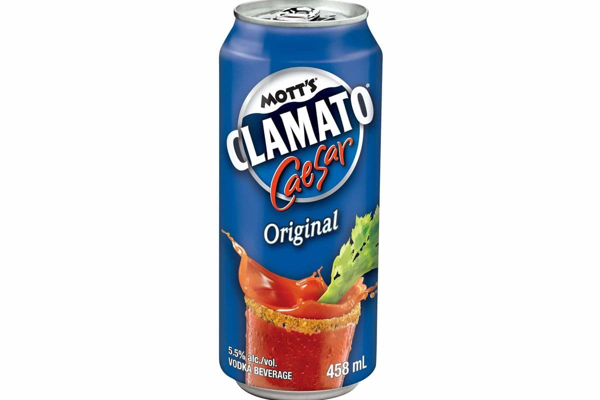Motts Clamato Caesar Original 458ml Can (1 x 4578ml)