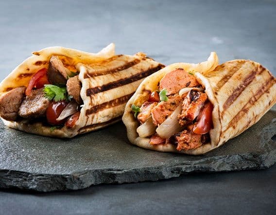 Meat Naan Wrap (Regular)