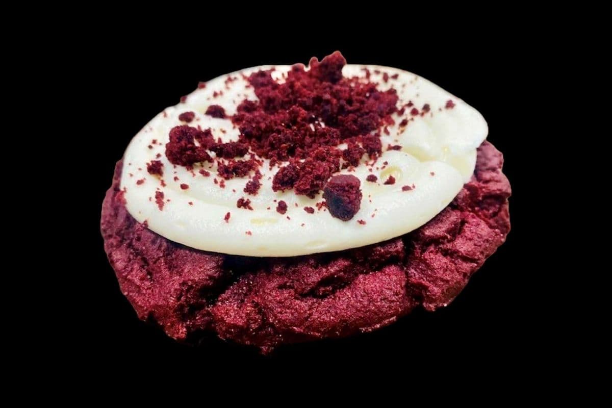 Red Velvet Frosted Cookie
