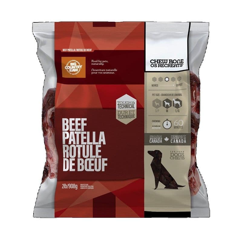 Big Country Raw Beef Patella Bone (2lb)