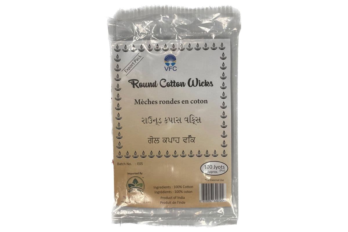 VFC Round Cotton Wicks