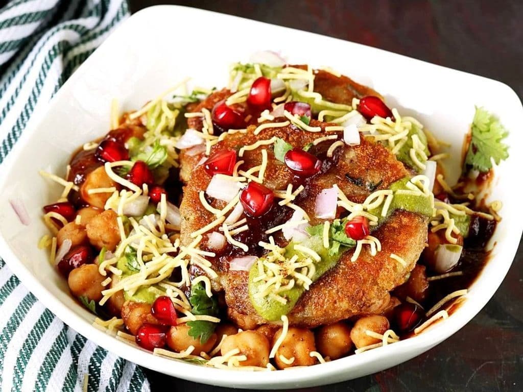 Kurkuri Tikki Chaat