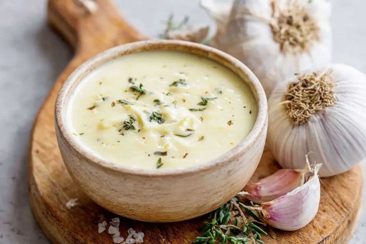 creamy garlic
