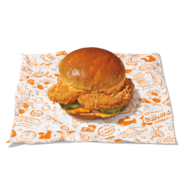 Spicy Flounder Sandwich