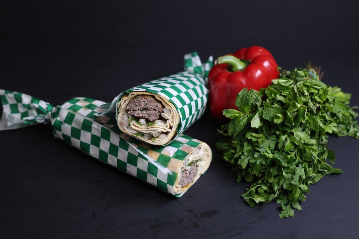 Beef kafta Wrap