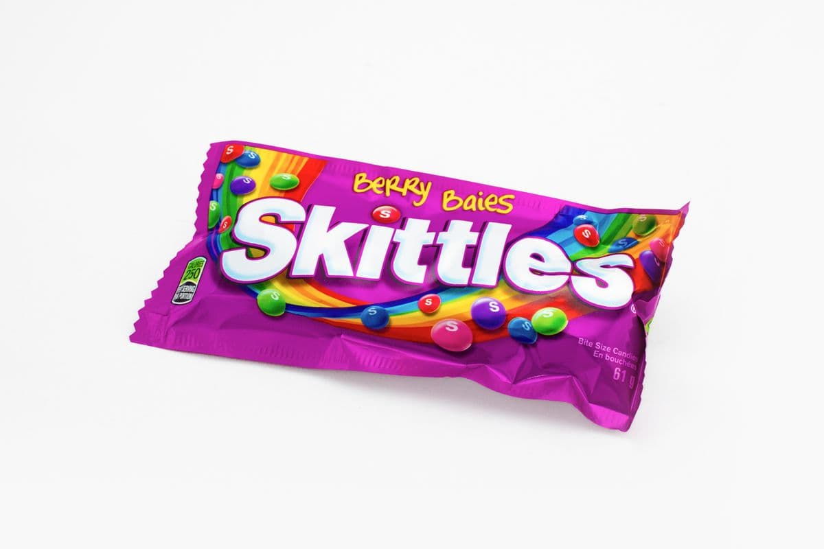 Skittles Berry Baies Bite Sized Candy (61 g) 彩虹糖  原果味