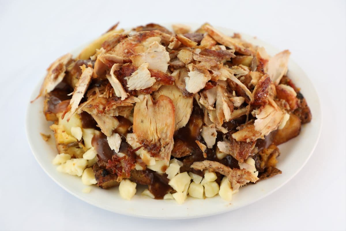 Large Chicken poutine