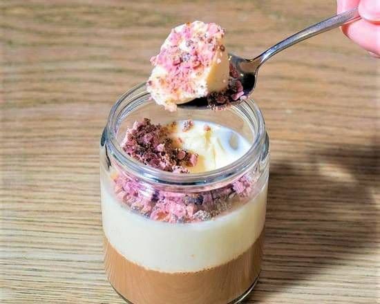 Coffee Crisp Panna Cotta