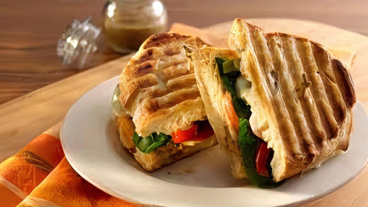 Sriracha Chicken Panini