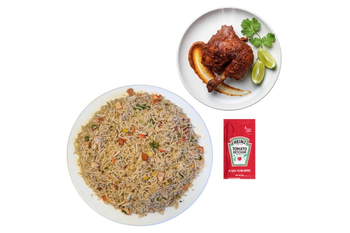 Chicken Fried Rice + Shawaya