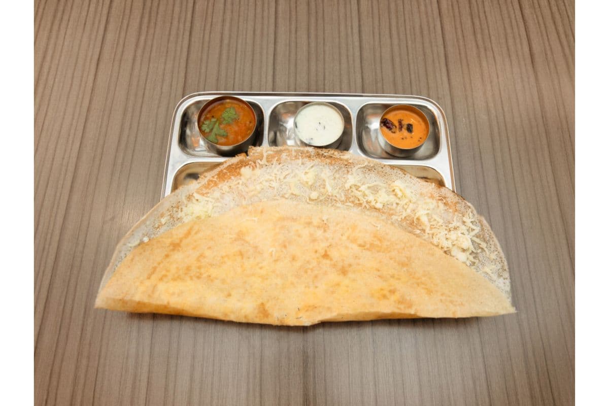 Cheese Biriyani Dosa