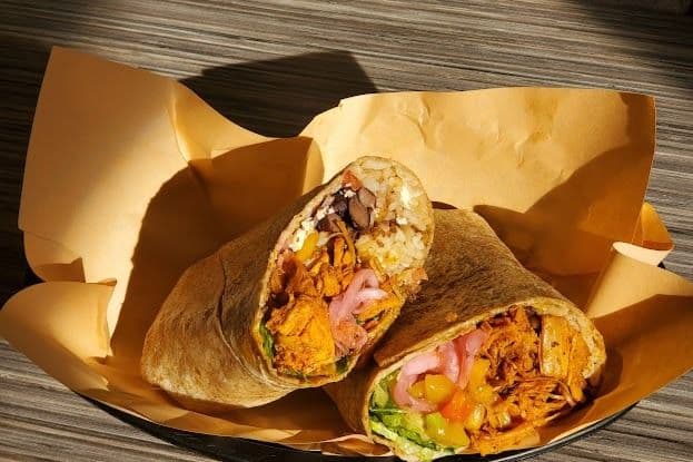 Adobo Chicken Burrito