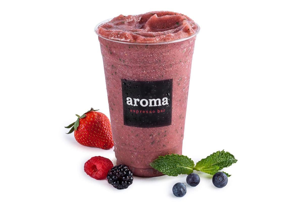 Mixed Berry and Mint Smoothie