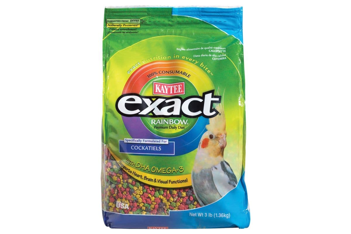 Exact Rainbow Cockatiel Premium Daily Diet (3 lb)