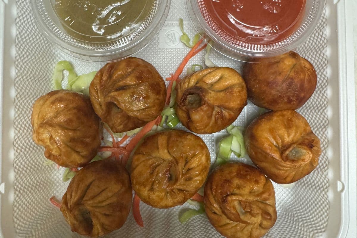 Momo veg 8pcs fried
