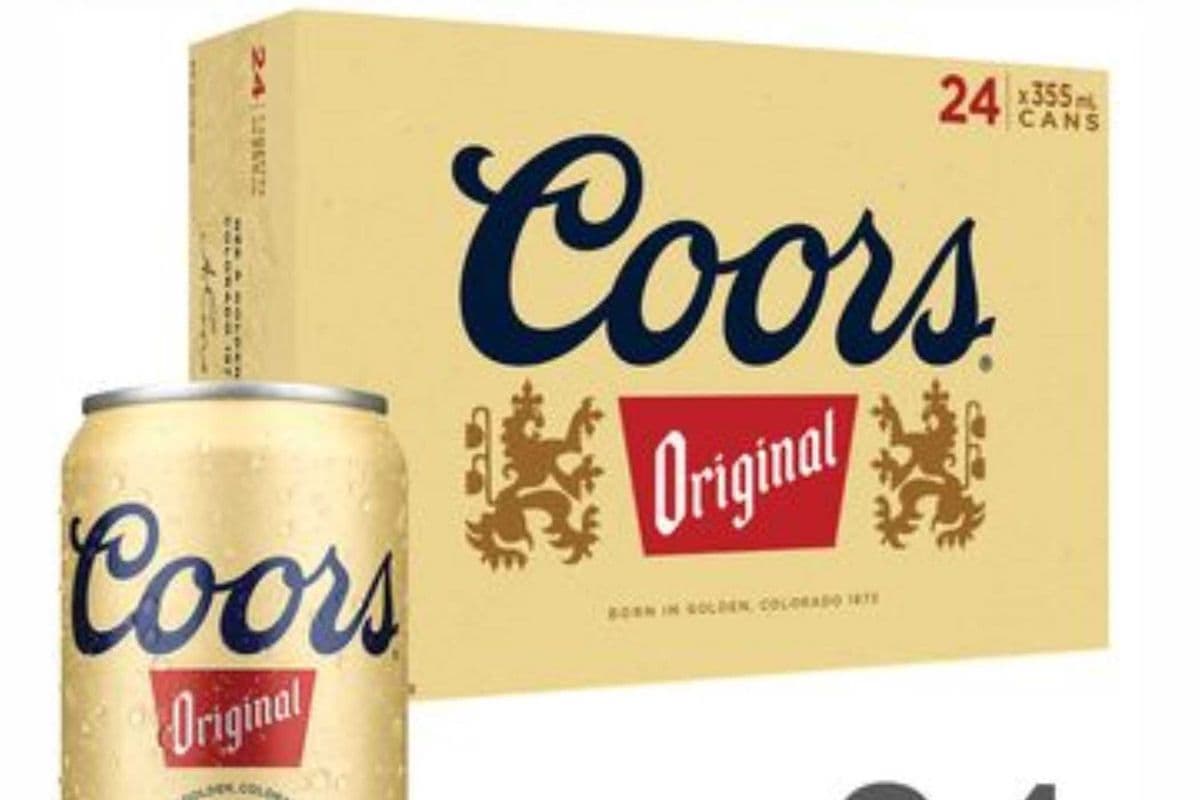 Coors Original Lager Beer (24 x 355 ml) (1 x 355 ml)