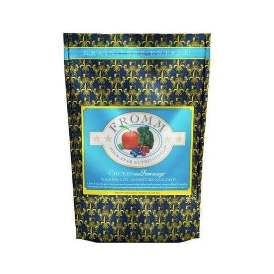 Fromm Four Star Nutritionals Chicken au Frommage Recipe Dry Cat Food 4 lb