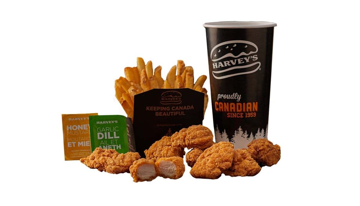 Trio croquettes de poulet (8)	/ Chicken Nuggets (8 pcs) Combo