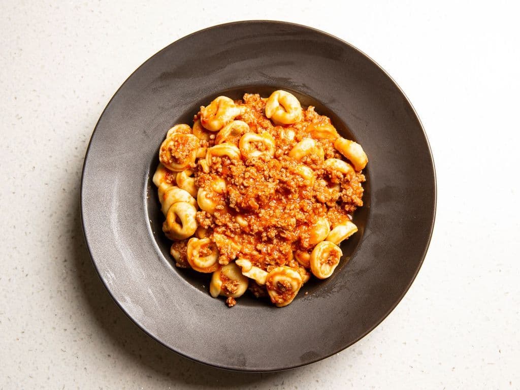 Tortellini avec viande