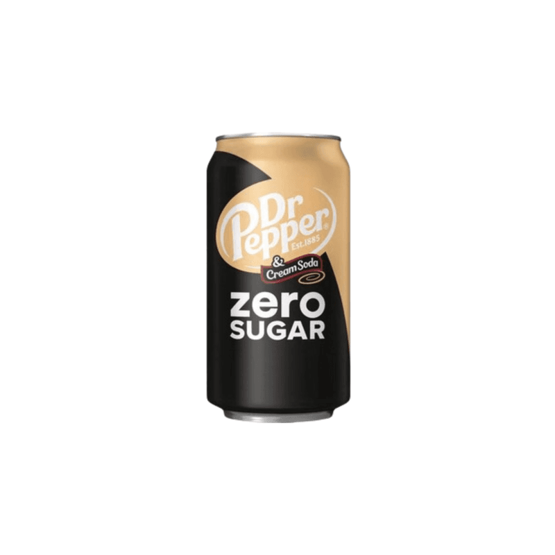 Dr Pepper Cream Soda Zero Sugar - USA (355ml)