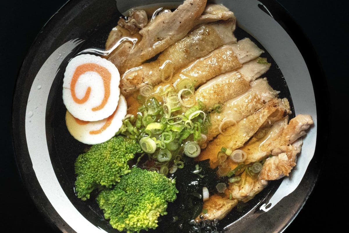 Chicken Teriyaki Udon Soup