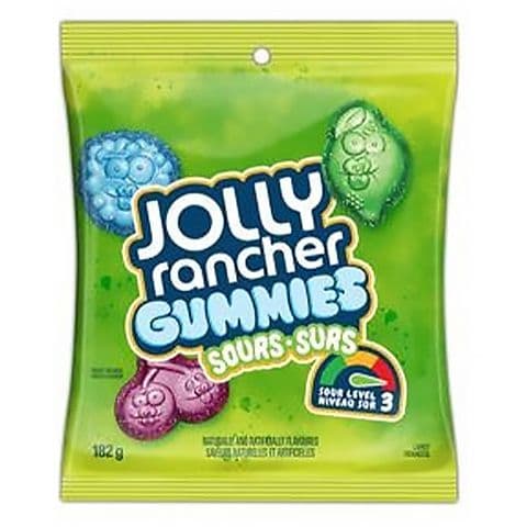 Jolly Rancher Gummies Sour Original 182g