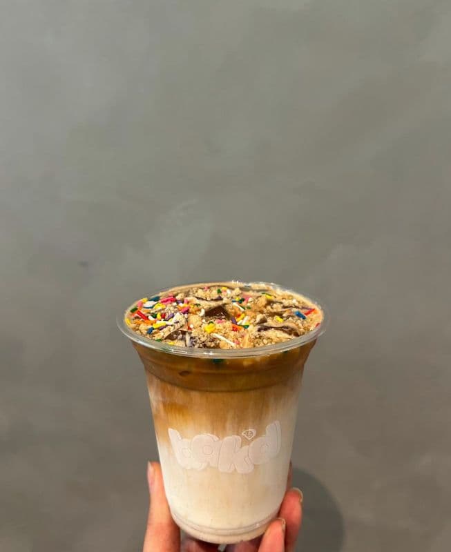 Iced Bak'd Cookie Latte