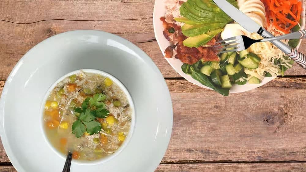 Soup - Half Salad