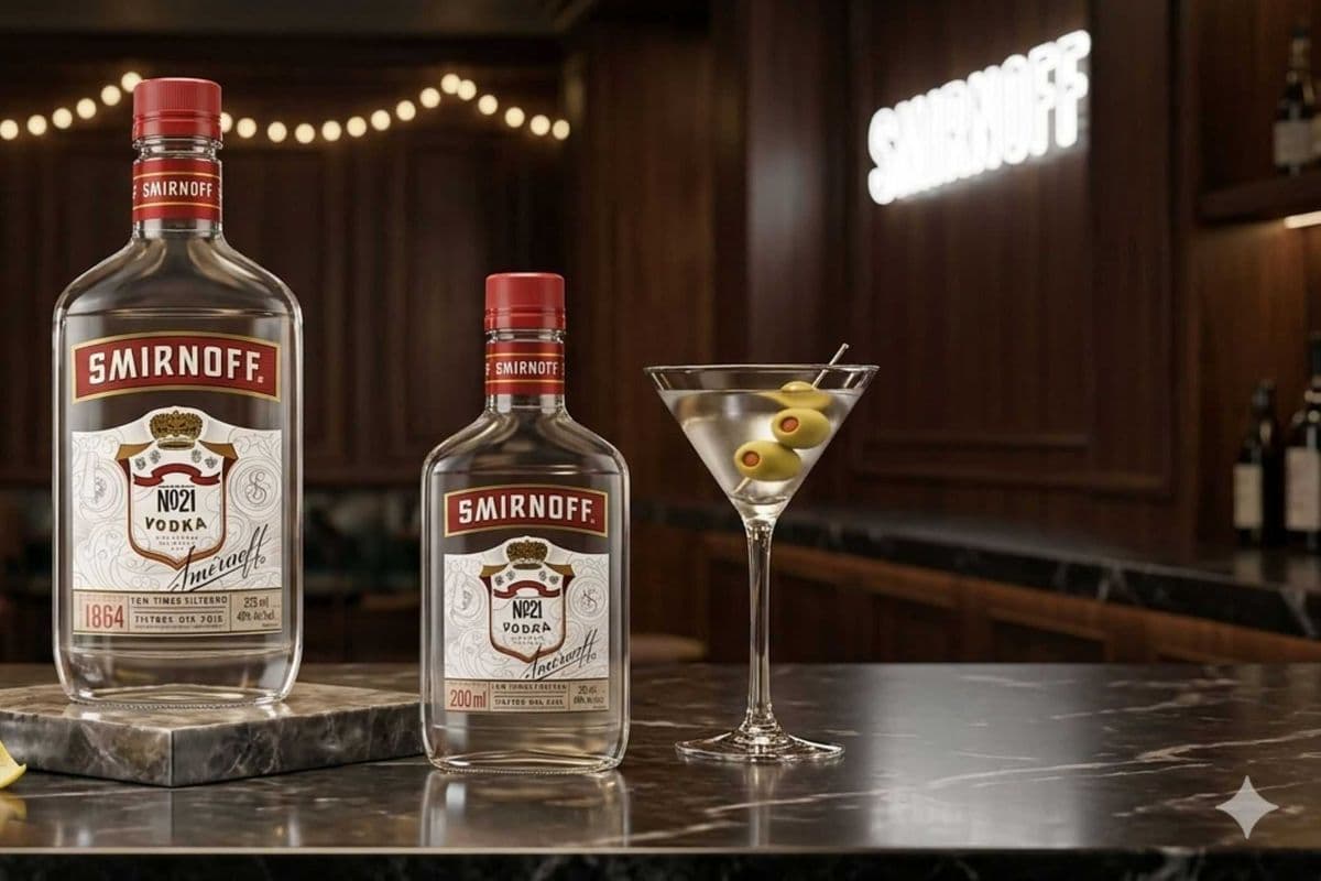 Smirnoff Vodka (1 x 200 mL)