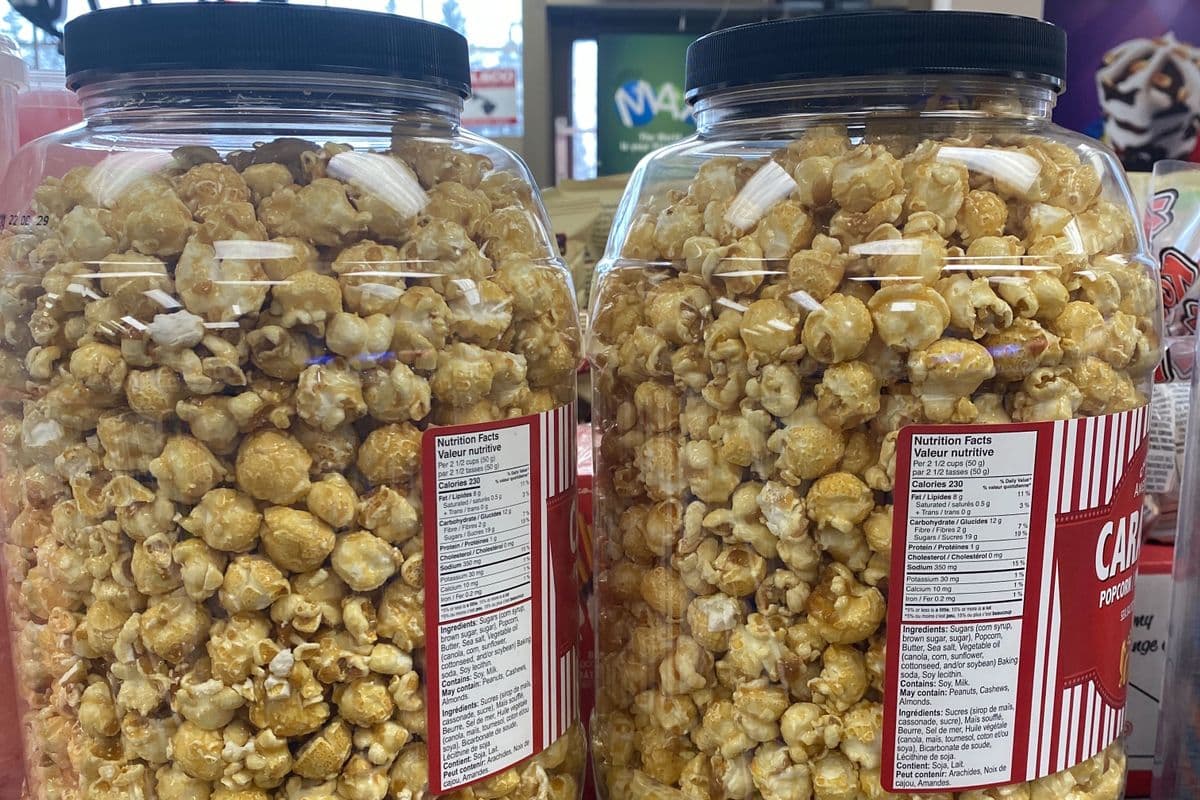 Caramel popcorn (907g)