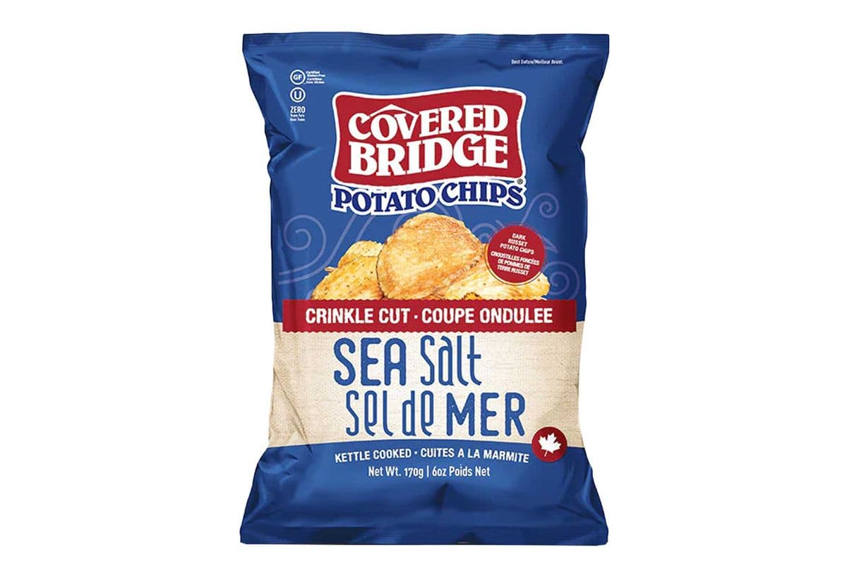 Covered Bridge Chips - Sea Salt (170G)