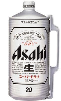 ASAHI SUPER DRY BIG CAN (2L)