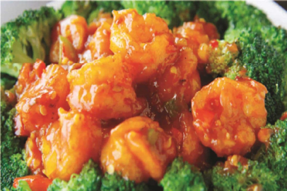 Stir-Fried Shrimps with Spicy Tomato Sauce 干燒蝦球