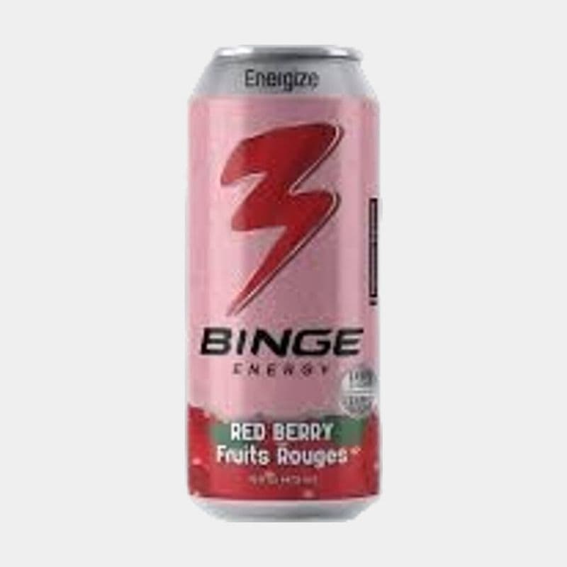 Binge Energy Red Berry (473ml) - Canada