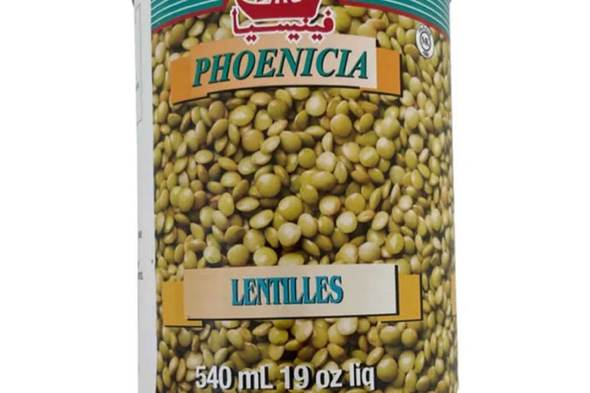 Lentilles en conserve Phoencia canned Lentils (540ml)