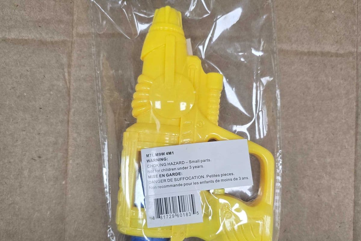 Water gun.