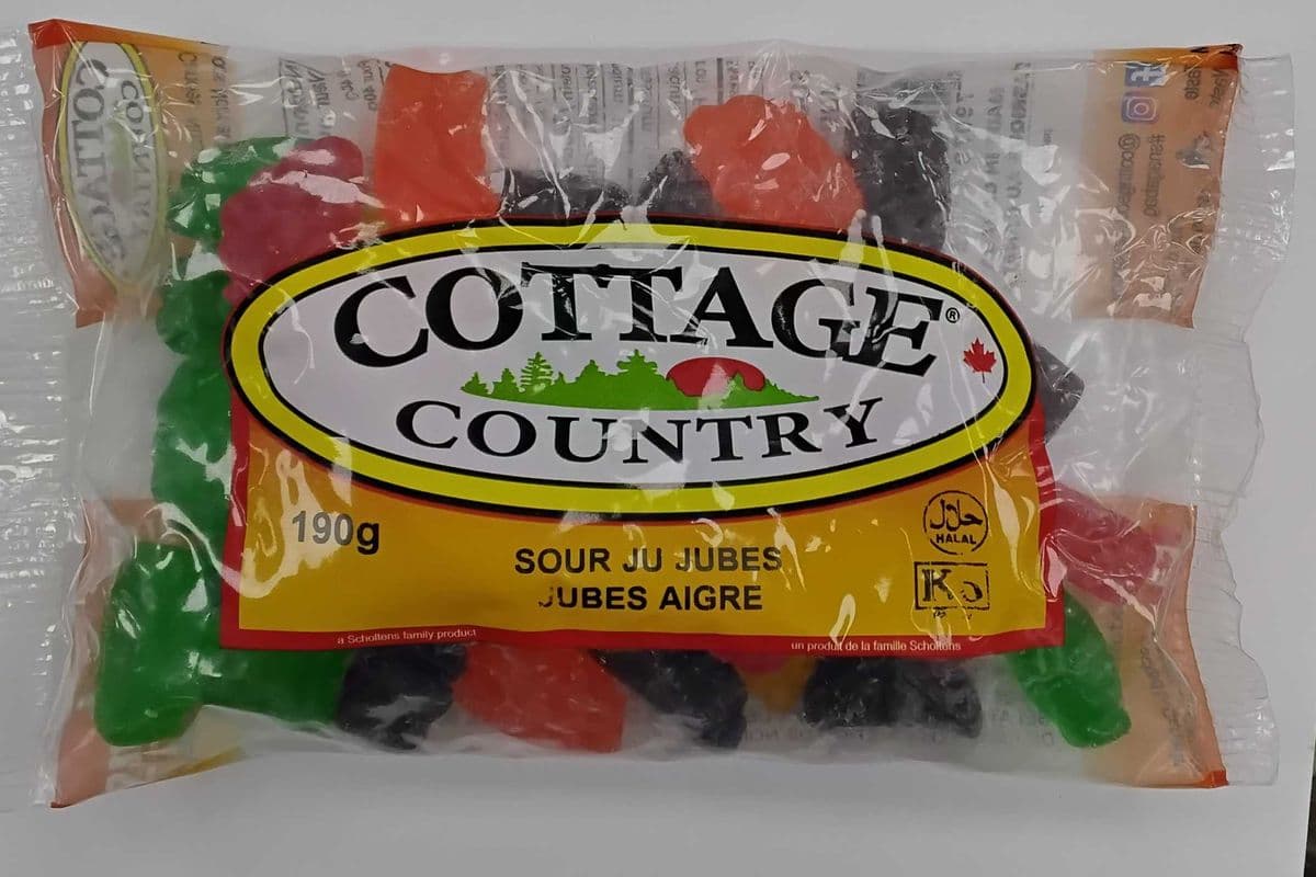 COTTAGE COUNTRY SOUR JU JUBES (190g)