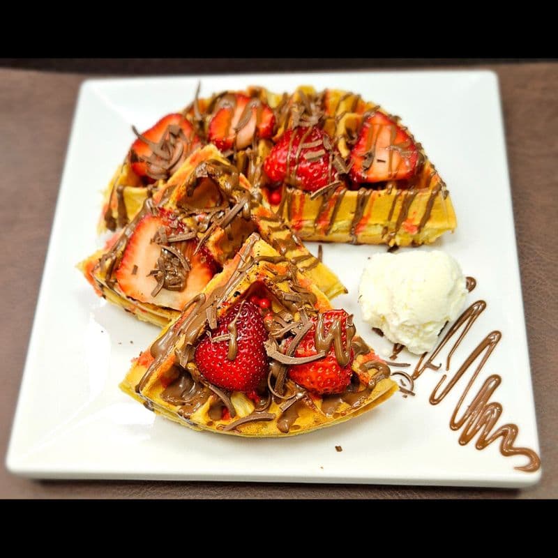 Strawberry Sensation Waffle