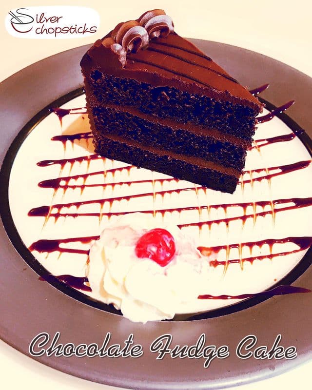 Chocolate Pudge Cake 