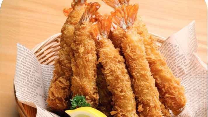 A4. Prawn Tempura (8 pcs) (Tôm Chiên Giòn)