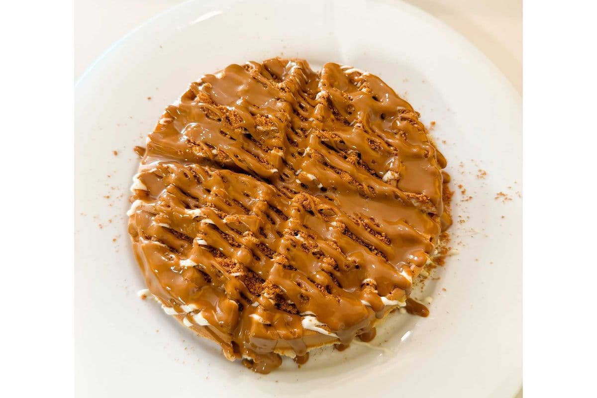 Biscoff Bubble Waffle