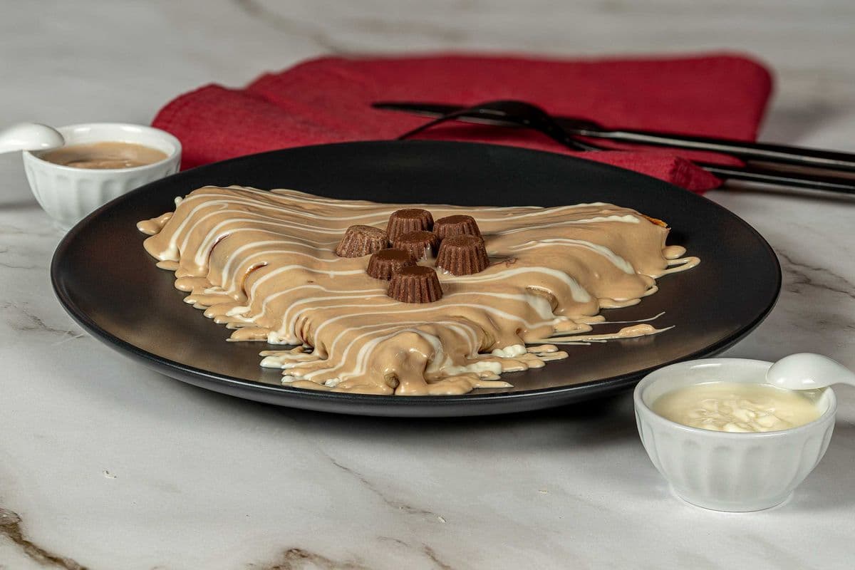 PB & Chocolate crepe