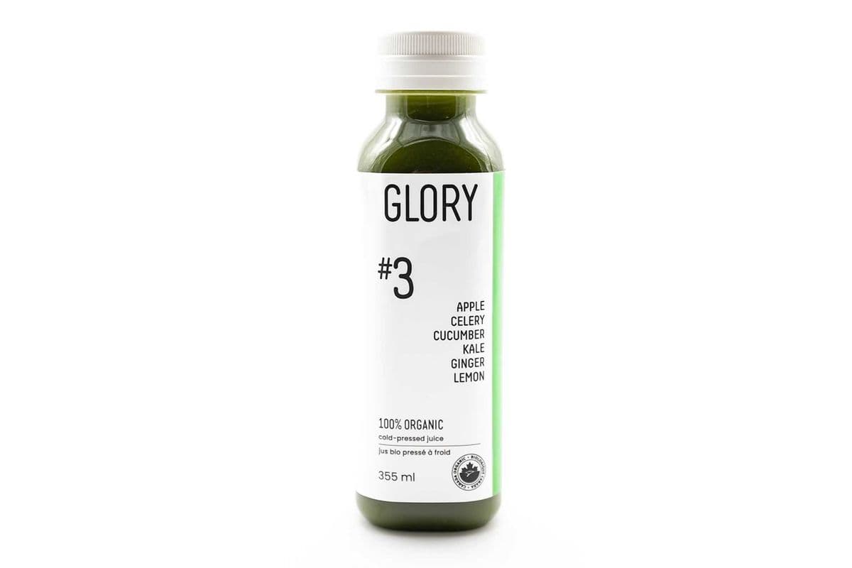 #3 Juice: Apple Lemon Kale Cucumber Celery Ginger [12oz]