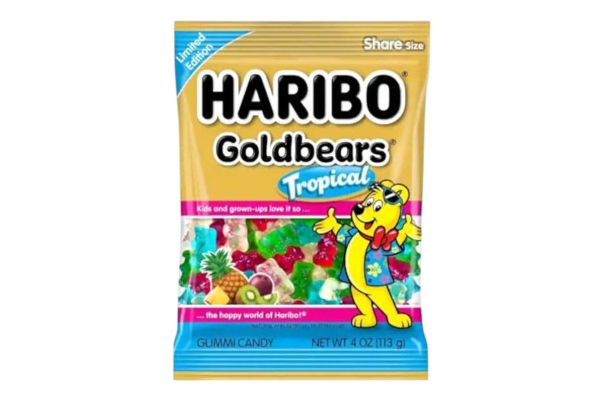 Haribo Goldbears Tropical (113gm) (100 Cal)