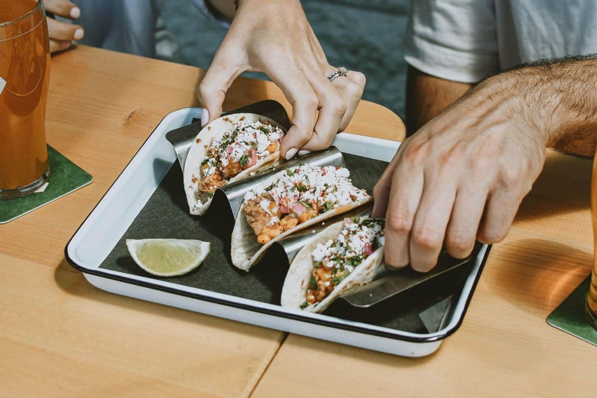 Fried Chicken Tacos