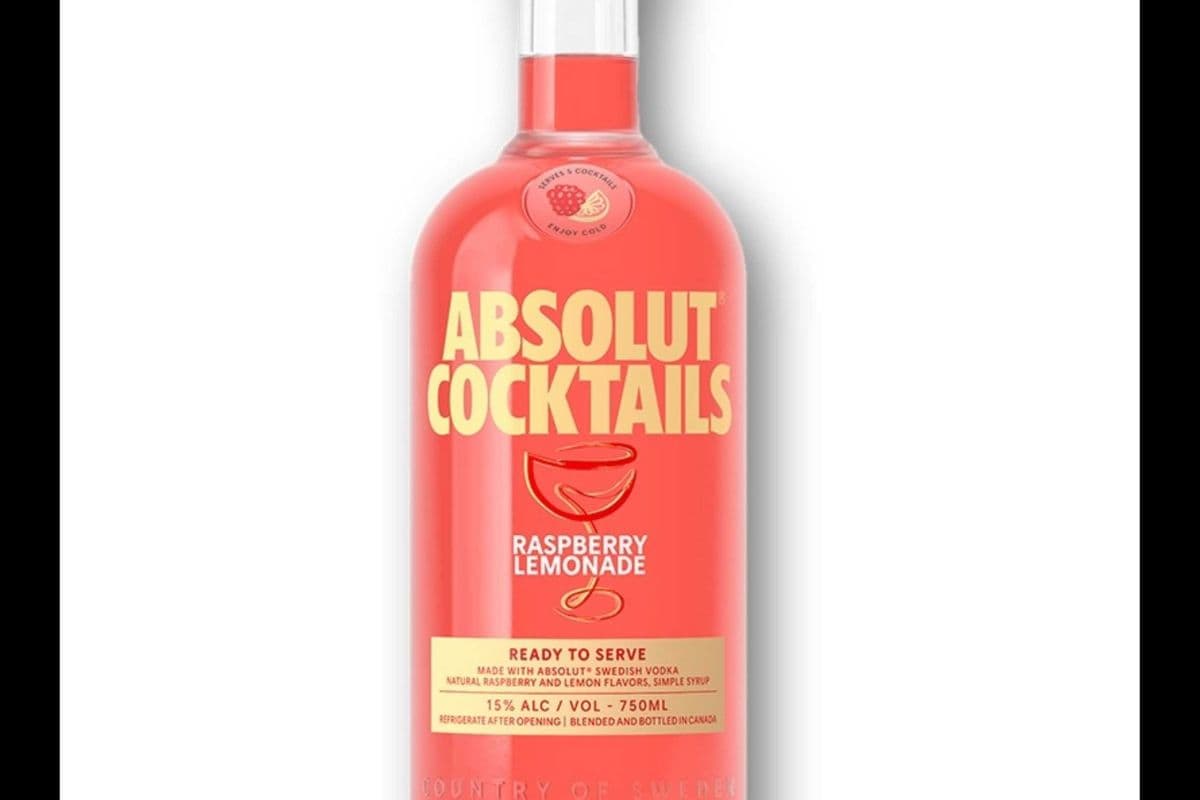 ABSOLUT RASPBERRY LEMONADE 750 ML (1 x 750 ML)
