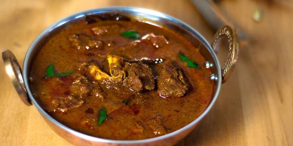 Mutton Curry (with Bone) / Cari de Chèvre (avec os)